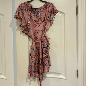 Marissa Webb floral mini dress. Size M.